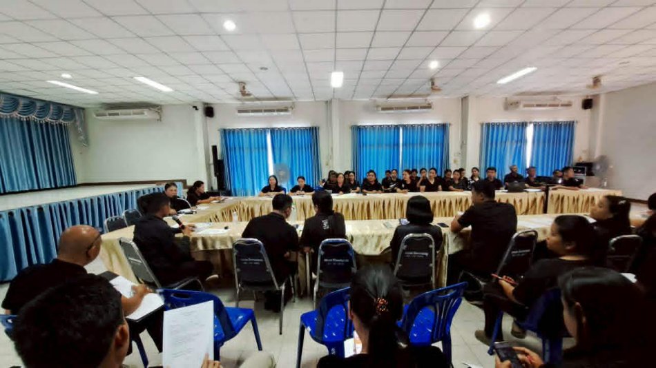 ประชุมมอบนโยบายและสร้างวัฒนธรรม ปลูกจิตสำนึกในองค์กรในการไม่รับของขวัญและของกำนันทุกชนิด จาการปฏิบัติหน้าที่ ประจำปี 2569